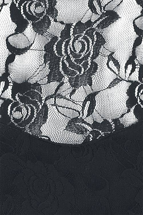 EMP "Lace Dress" Kurzes Kleid schwarz von Gothicana by EMP Verkauf
