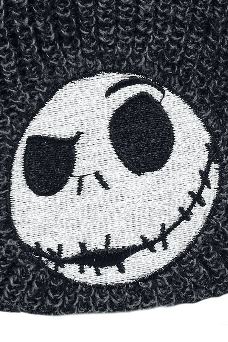 EMP "Jack Skellington" Mütze schwarz/grau von The Nightmare Before Christmas im Angebot