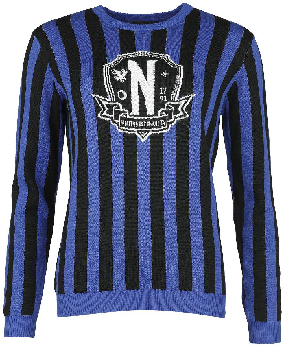 EMP "Nevermore" Strickpullover multicolor von Wednesday