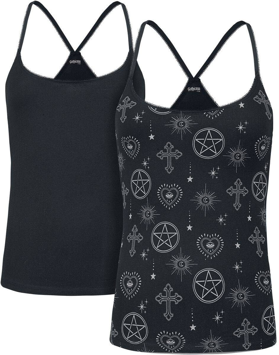 EMP Top schwarz von Gothicana by EMP