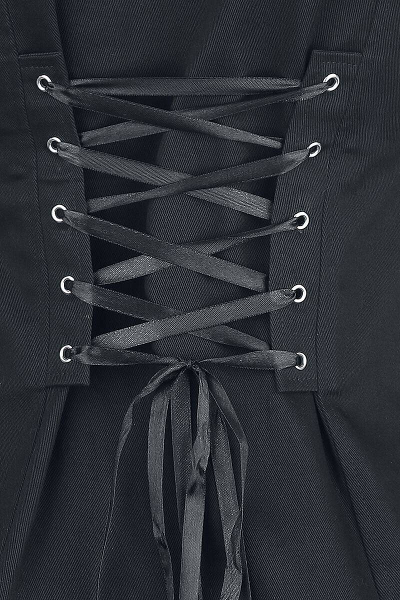 EMP Weste schwarz von Gothicana by EMP Angebote
