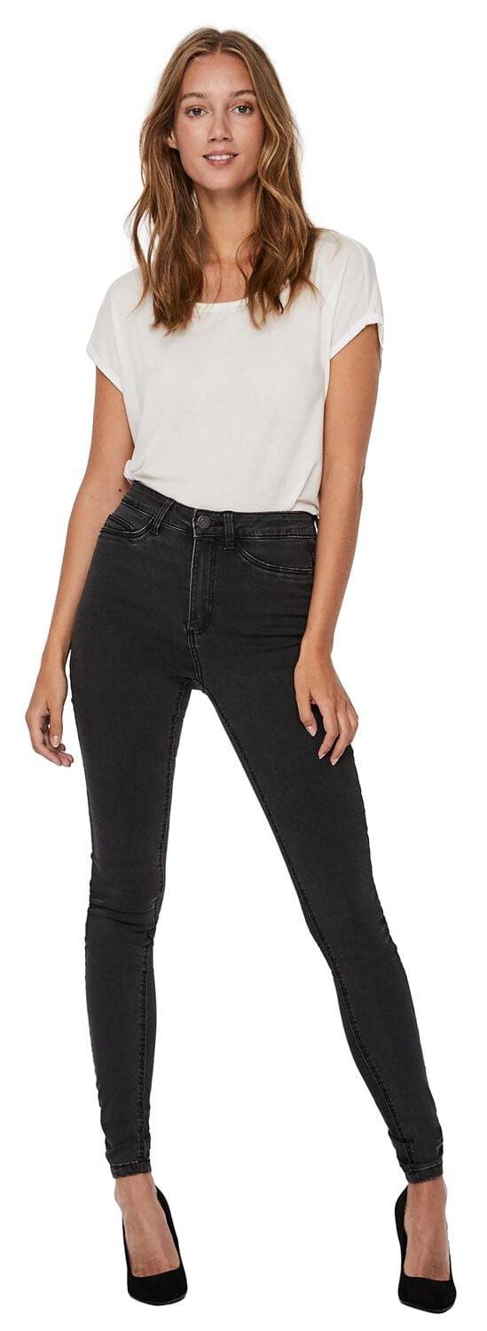 EMP "NMCallie HW Skinny Jeans" Jeans dunkelgrau von Noisy May Meist gekauft
