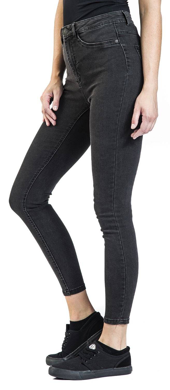 EMP "NMCallie HW Skinny Jeans" Jeans dunkelgrau von Noisy May Meist gekauft