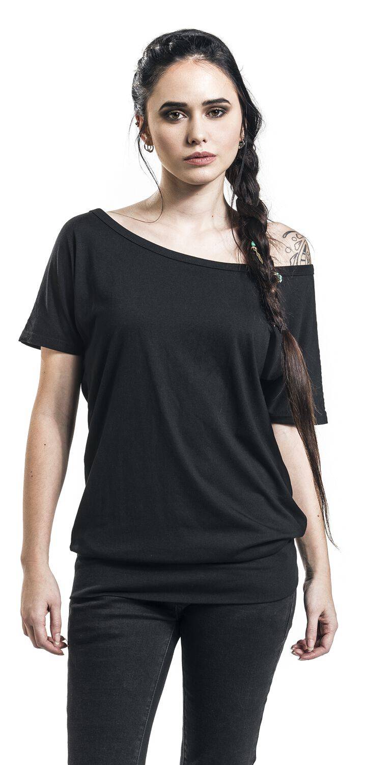EMP T-Shirt schwarz von Gothicana by EMP im Angebot