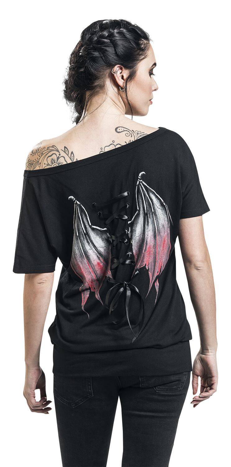 EMP T-Shirt schwarz von Gothicana by EMP im Angebot
