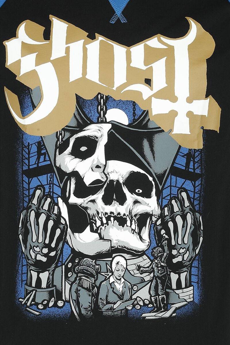 EMP "EMP Signature Collection" T-Shirt schwarz/blau von Ghost Fabrikverkauf