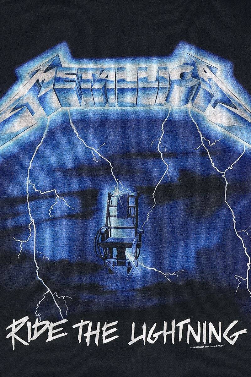 EMP "Ride The Lightning" Kapuzenjacke schwarz von Metallica Online