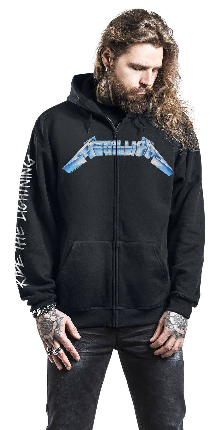 EMP "Ride The Lightning" Kapuzenjacke schwarz von Metallica Online
