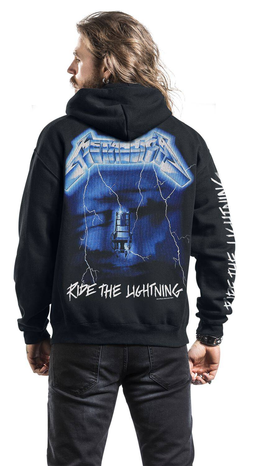 EMP "Ride The Lightning" Kapuzenjacke schwarz von Metallica Online