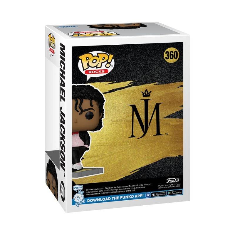 EMP "Michael Jackson (Billie Jean) Rocks! Vinyl Figur 360" Funko Pop! multicolor von Michael Jackson Outlet