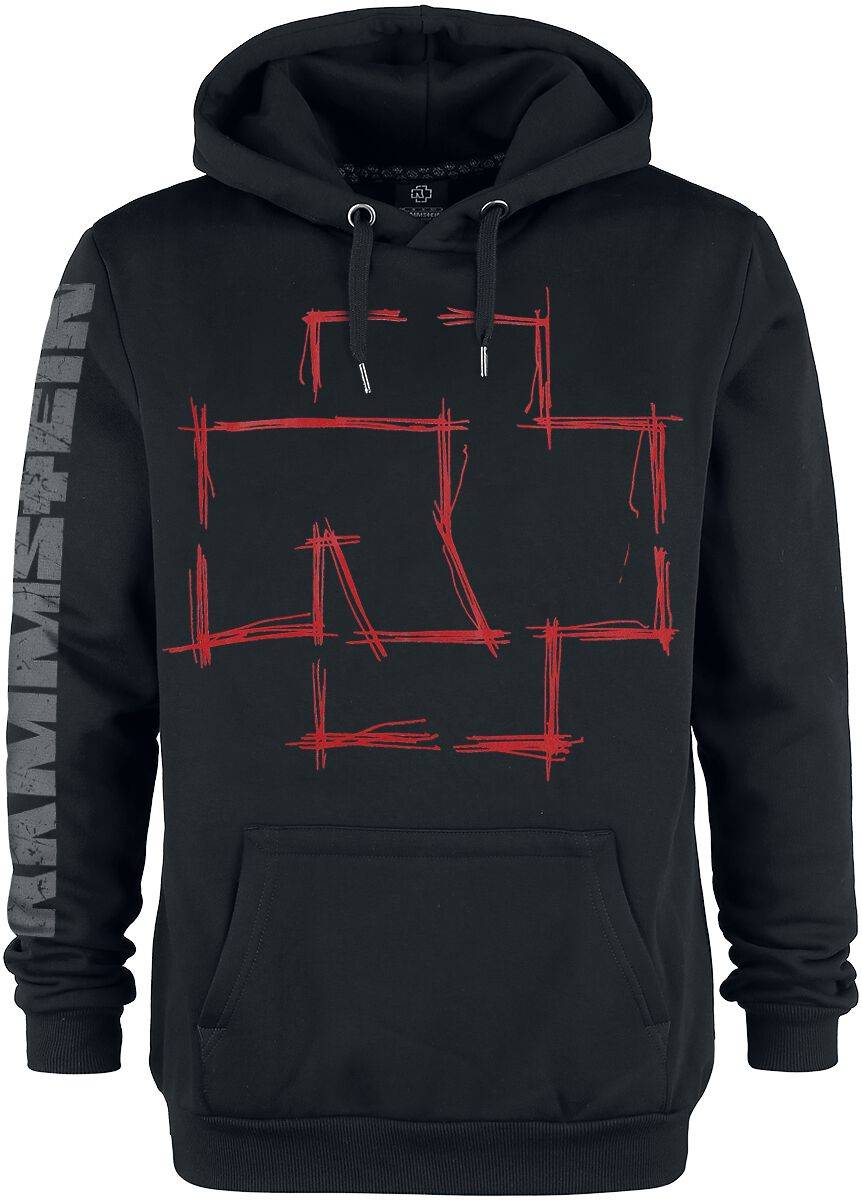 EMP "Zeig Dich" Kapuzenpullover schwarz von Rammstein