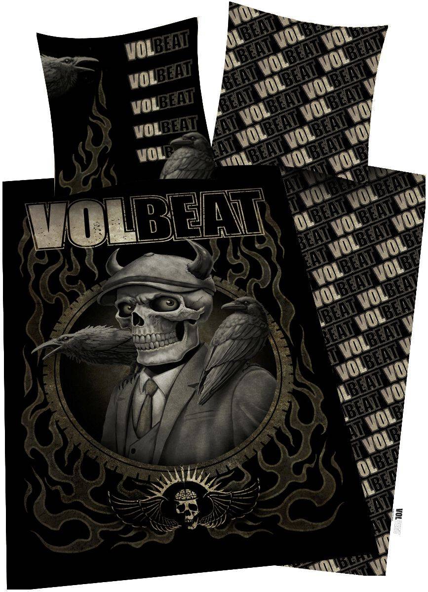 EMP "Skull" Bettwäsche multicolor von Volbeat