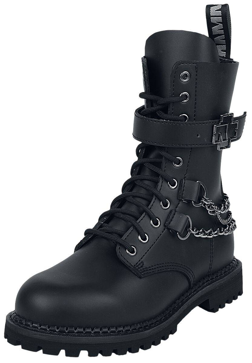 EMP "Logo" Boot schwarz von Rammstein