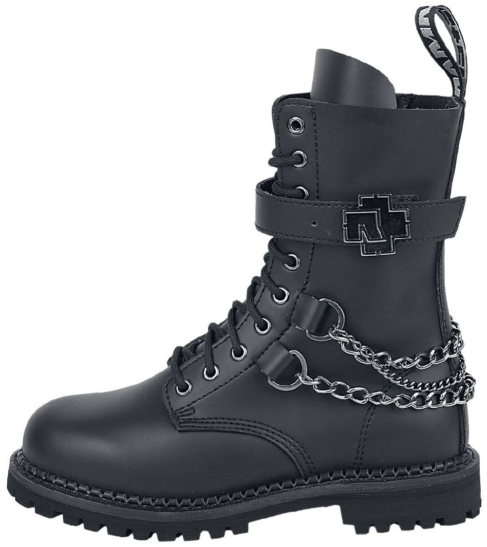 EMP "Logo" Boot schwarz von Rammstein Günstiger Verkauf