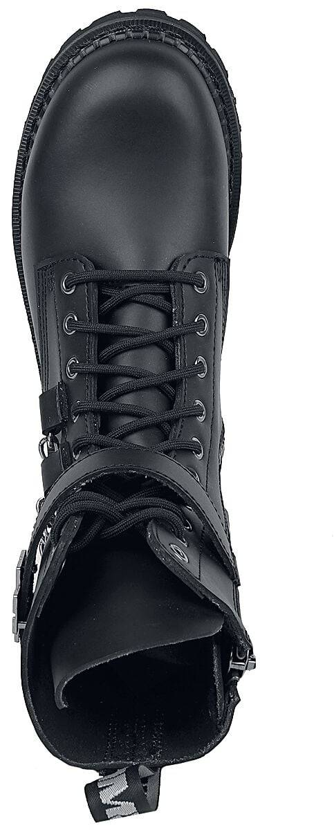 EMP "Logo" Boot schwarz von Rammstein Günstiger Verkauf