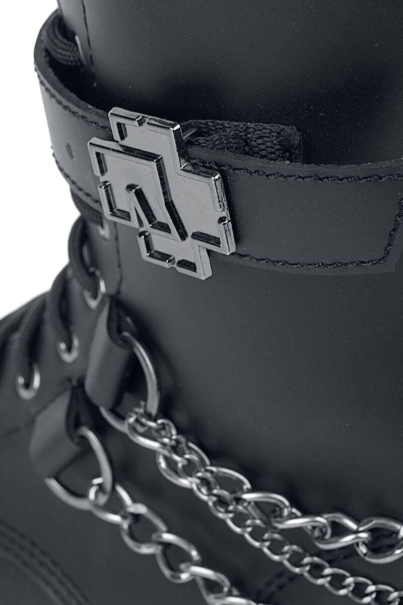 EMP "Logo" Boot schwarz von Rammstein Günstiger Verkauf