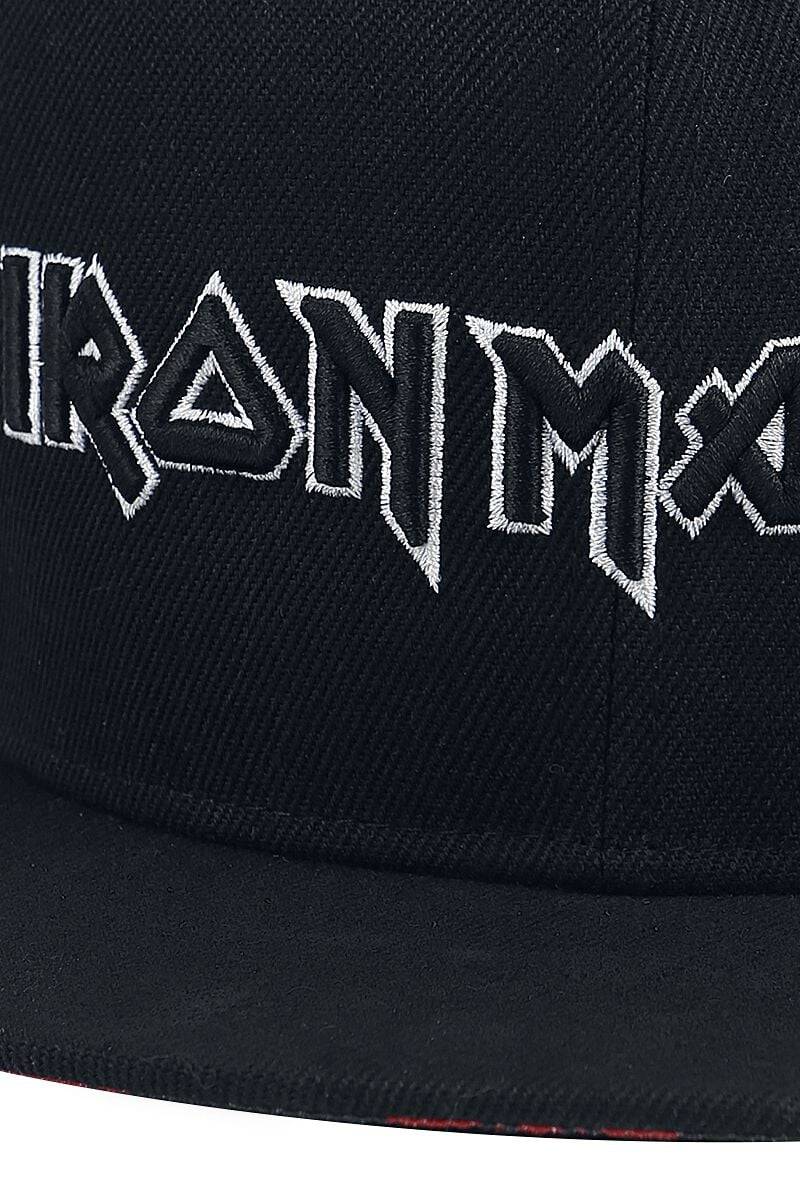 EMP "Logo" Cap schwarz von Iron Maiden Fabrikverkauf