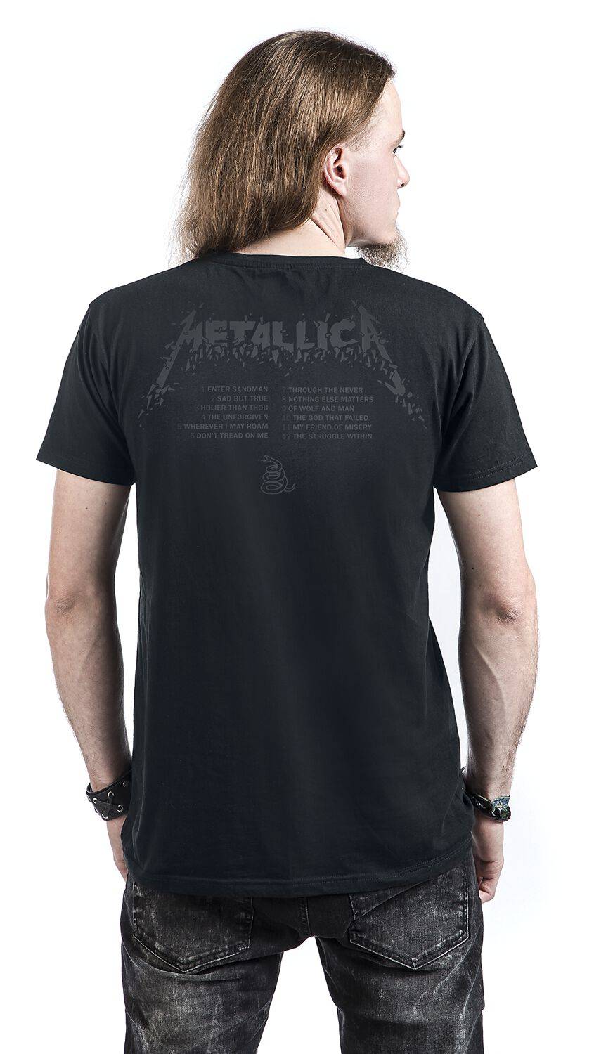 EMP "M - Black Album" T-Shirt schwarz von Metallica Blitzverkäufe