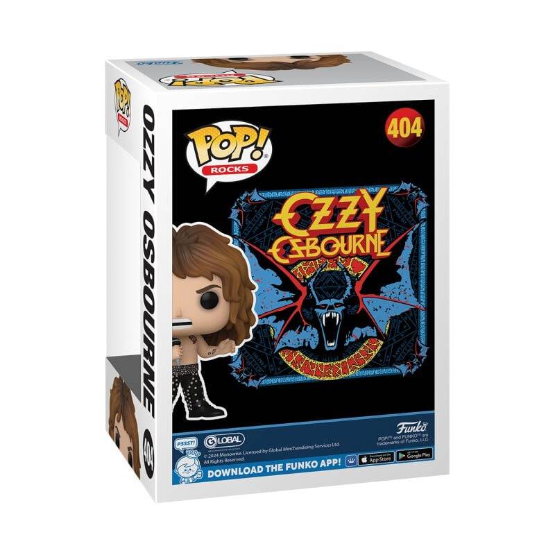 EMP "Ozzy Osbourne Rocks! Vinyl Figur 404" Funko Pop! multicolor von Ozzy Osbourne Online