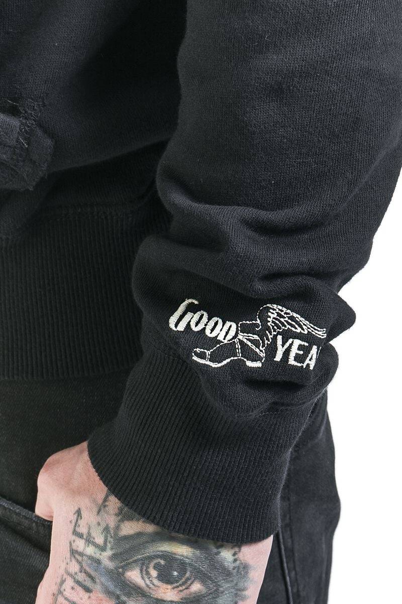 EMP "Pelham" Kapuzenpullover schwarz von GoodYear im Angebot