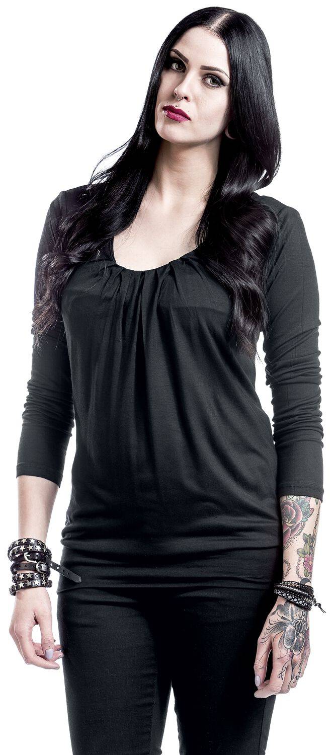 EMP Langarmshirt schwarz von Black Premium by EMP Angebote