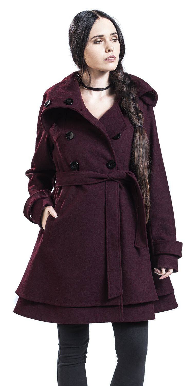 EMP Wintermantel dunkelrot von Black Premium by EMP Hotsell