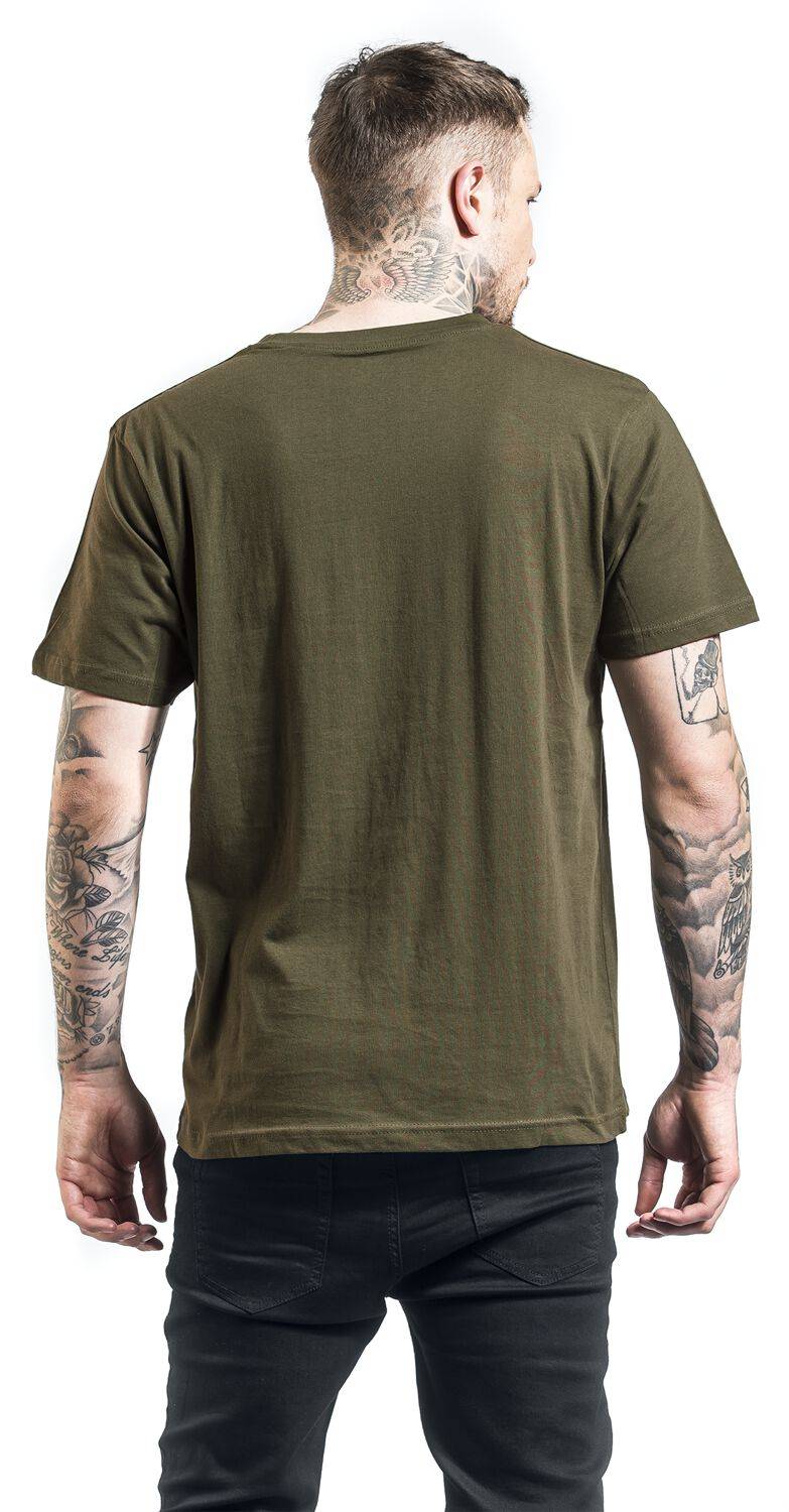 EMP "Premium T-Shirt" T-Shirt oliv von Brandit Fabrikverkauf