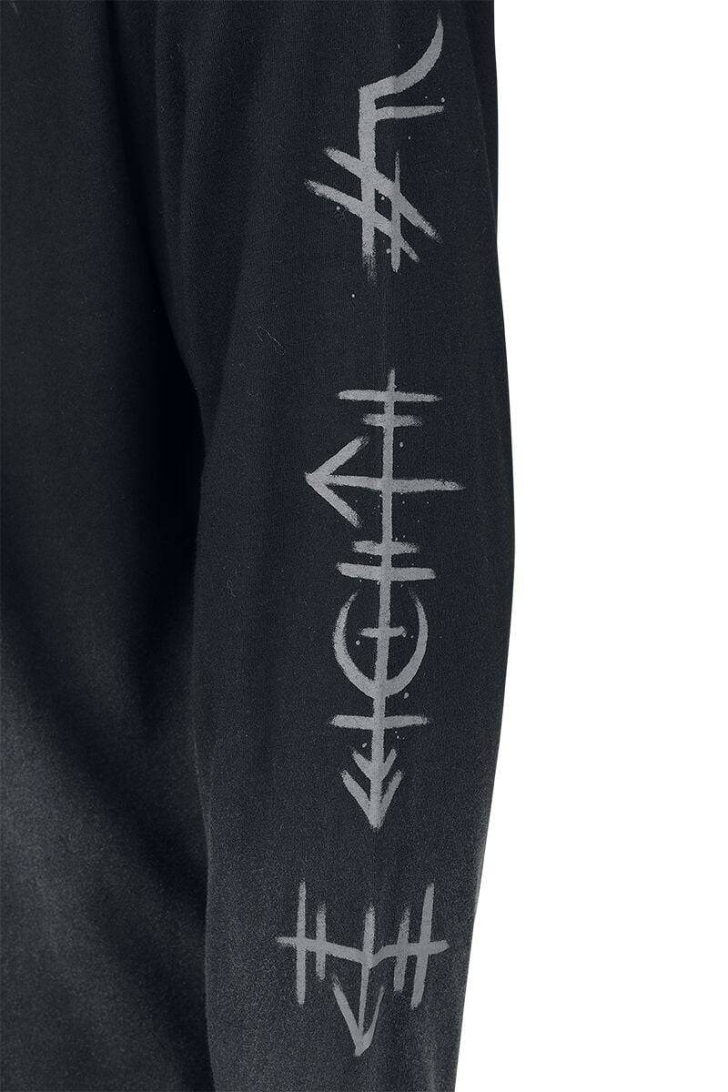 EMP Langarmshirt schwarz/grau von Black Premium by EMP Verkauf