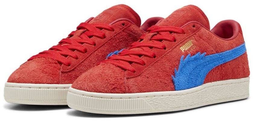 EMP "PUMA x ONE PIECE Suede" Sneaker rot von Puma