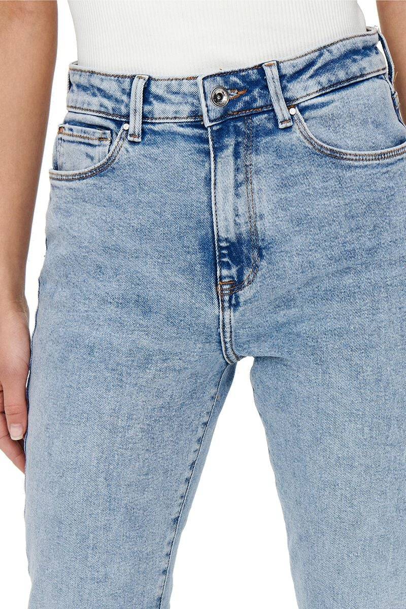 EMP "ONLEMILY STRETCH HW ST AK DNM CRO789NOOS" Jeans hellblau von Only Günstiger Verkauf