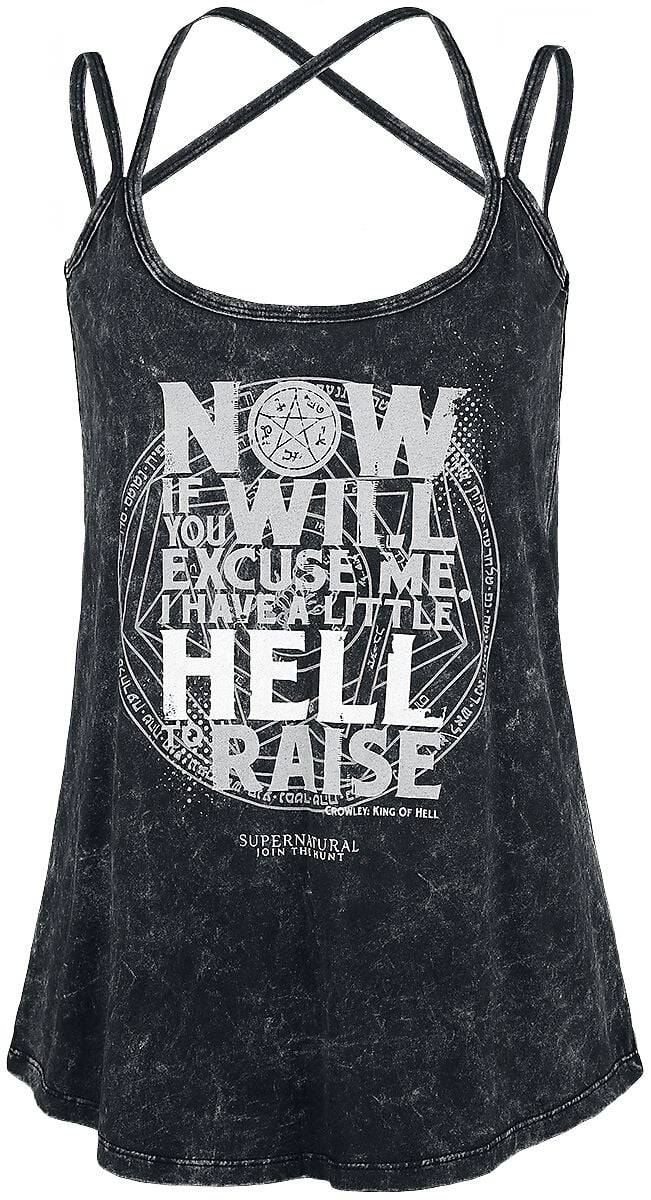 EMP "Hell To Raise" Top schwarz von Supernatural
