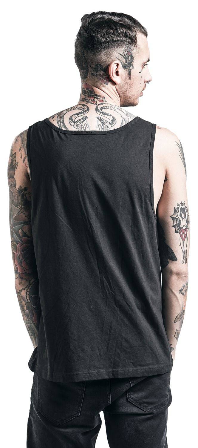 EMP "Praying Hands" Tank-Top schwarz von Black Blood by Gothicana Hotsell