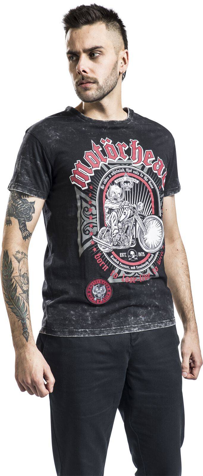 EMP "EMP Signature Collection" T-Shirt dunkelgrau von Motörhead Auslauf
