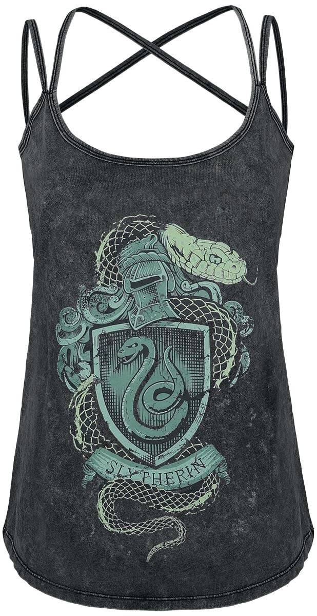 EMP "Slytherin Crest" Top dunkelgrün von Harry Potter