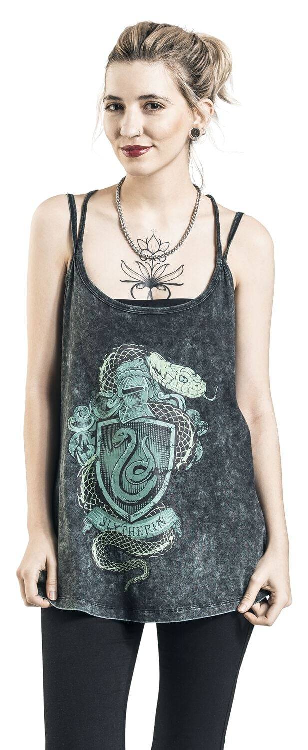 EMP "Slytherin Crest" Top dunkelgrün von Harry Potter Verkauf