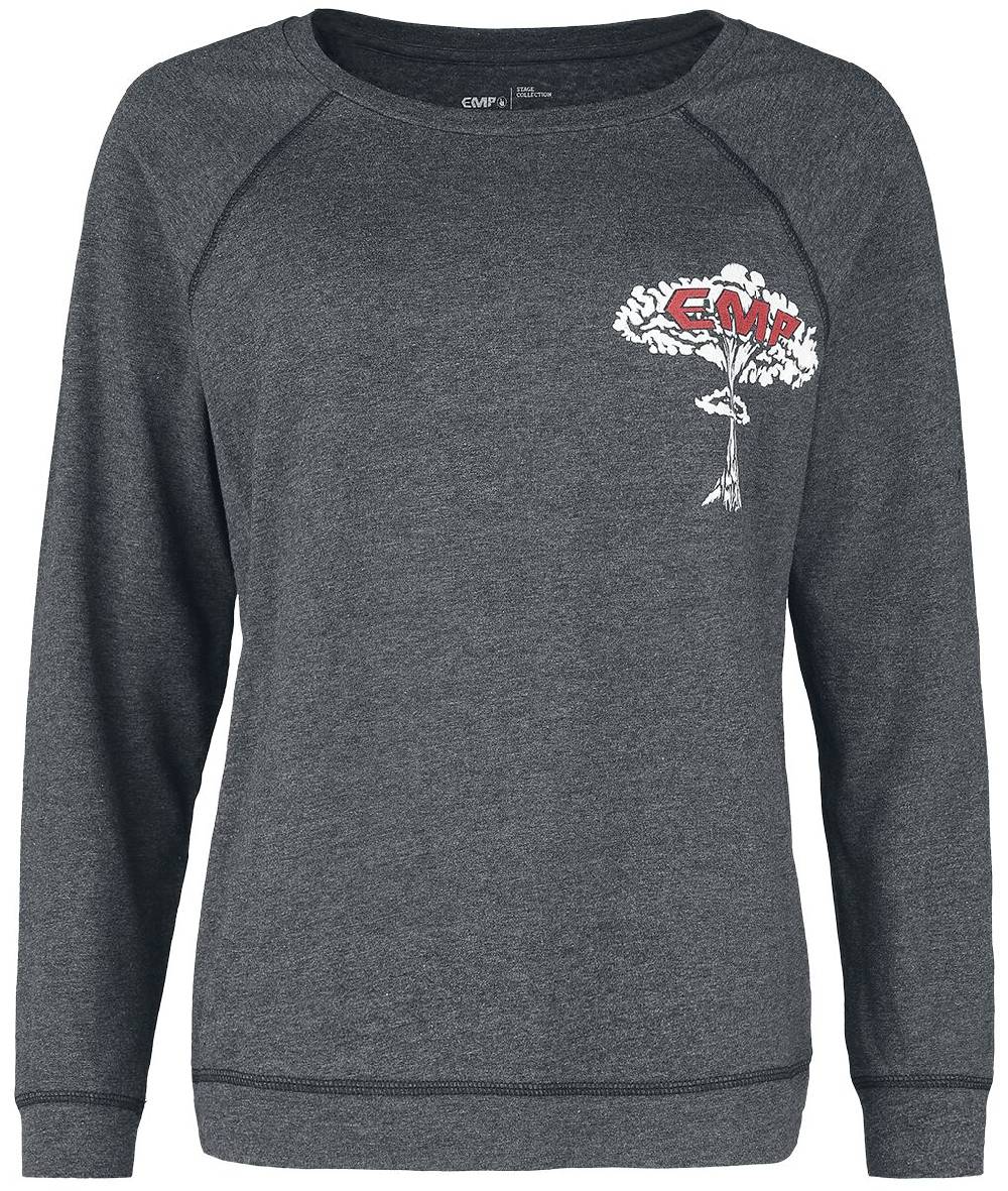 EMP Langarmshirt grau von EMP Stage Collection
