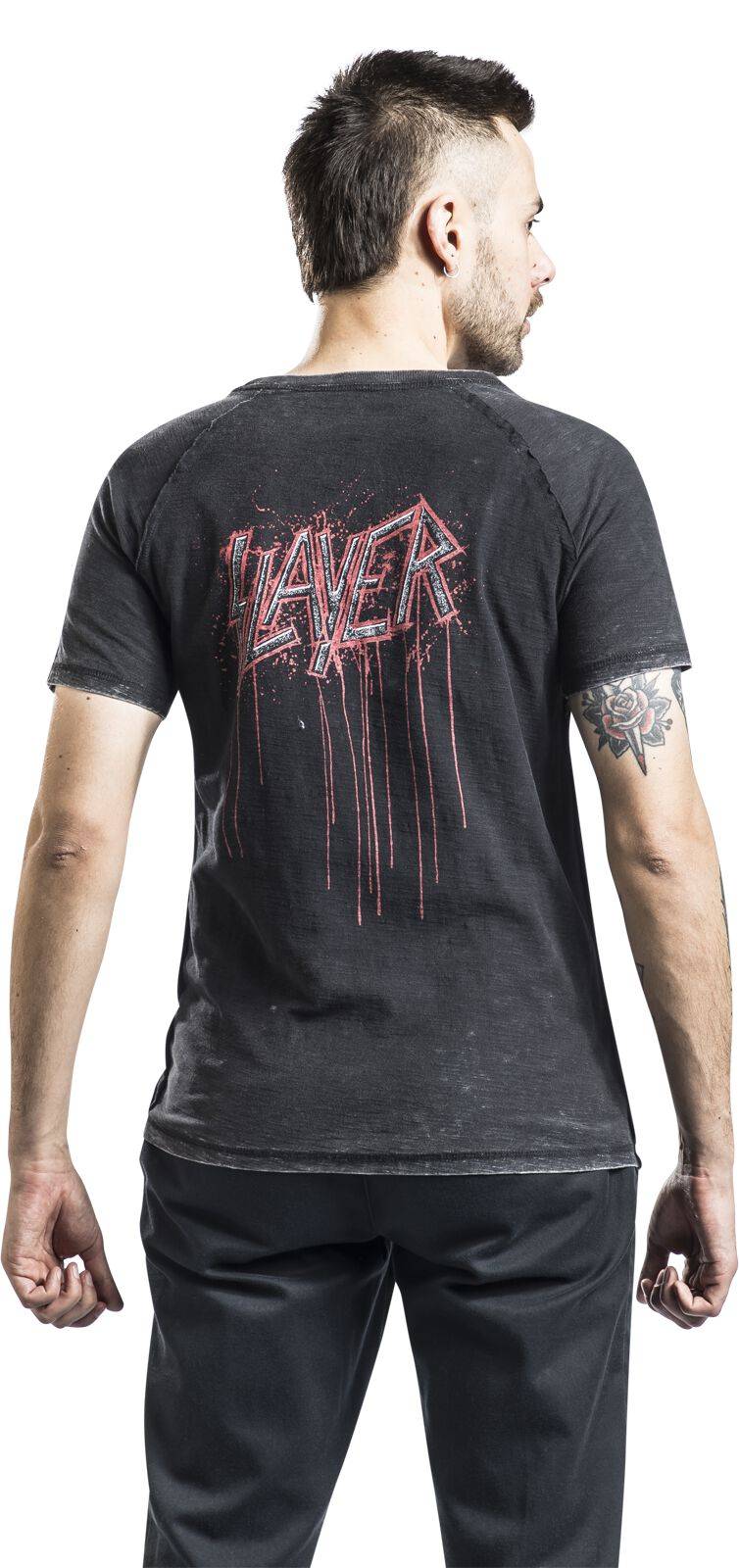 EMP "EMP Signature Collection" T-Shirt dunkelgrau/grau von Slayer Günstiger Verkauf