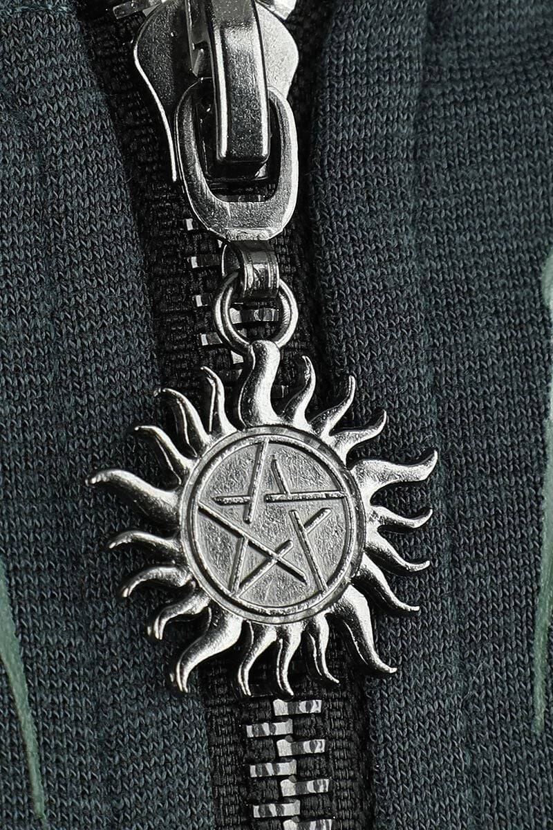 EMP "Witchy Vibes" Top petrol von Supernatural Fabrikverkauf