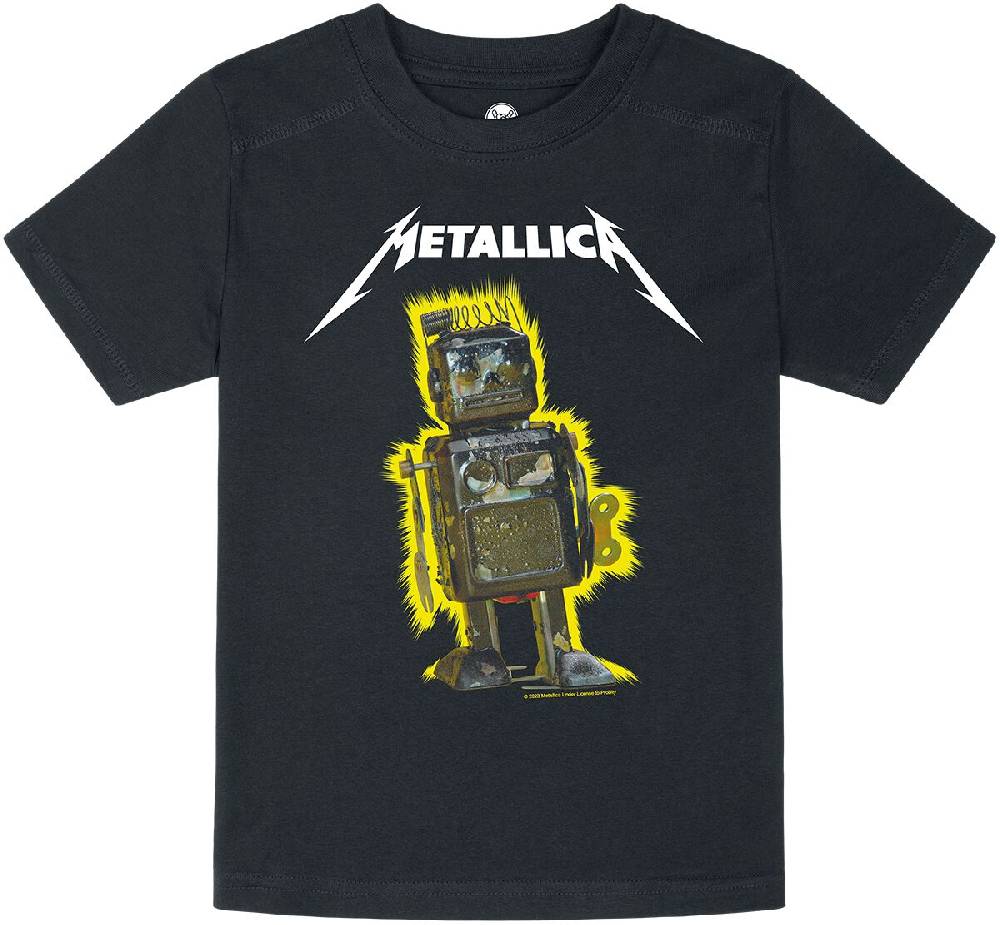 EMP "Metal-Kids - Robot Blast" T-Shirt schwarz von Metallica