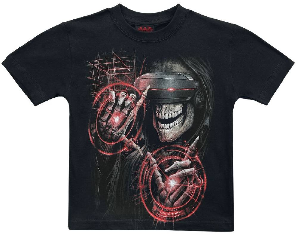 EMP "Kids - Cyber Death" T-Shirt schwarz von Spiral