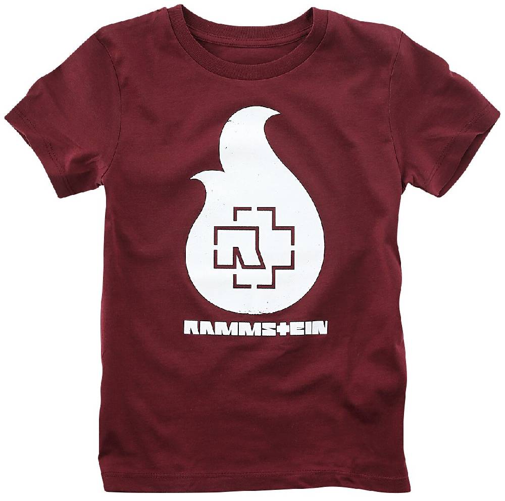 EMP "Kids - Flamme" T-Shirt burgund von Rammstein