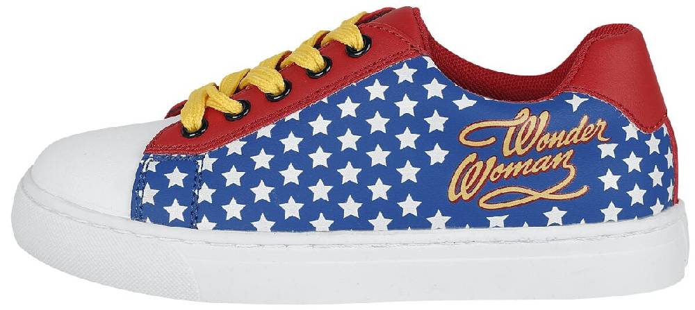 EMP "Kids - Stars" Kinder Sneaker blau/rot von Wonder Woman Fabrikverkauf