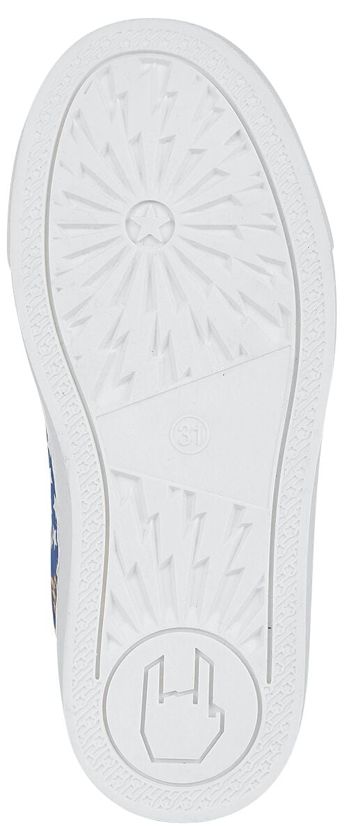 EMP "Kids - Stars" Kinder Sneaker blau/rot von Wonder Woman Fabrikverkauf