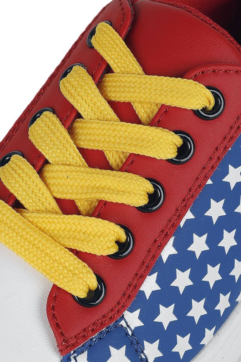 EMP "Kids - Stars" Kinder Sneaker blau/rot von Wonder Woman Fabrikverkauf