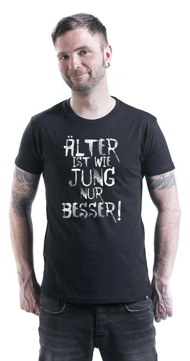 EMP "Älter ist wie jung nur besser!" T-Shirt schwarz von Sprüche im Angebot