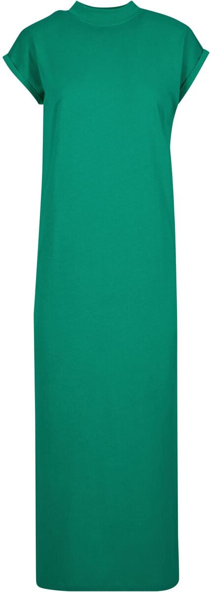 EMP "Ladies Long Extended Shoulder Dress" Langes Kleid grün von Urban Classics Günstiger Verkauf