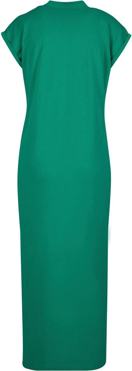 EMP "Ladies Long Extended Shoulder Dress" Langes Kleid grün von Urban Classics Günstiger Verkauf