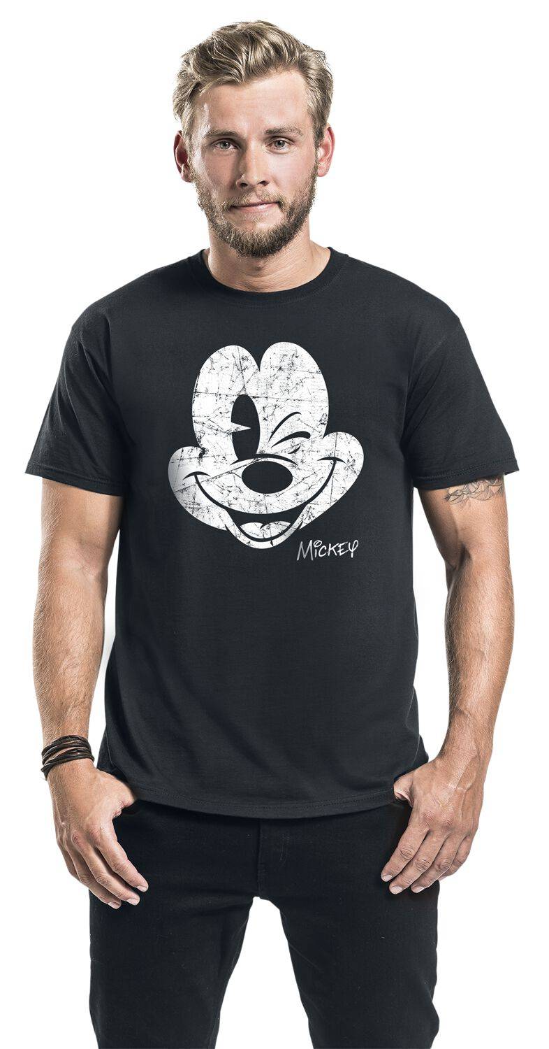 EMP "Since Beaten Face" T-Shirt schwarz von Micky Maus Fabrikverkauf