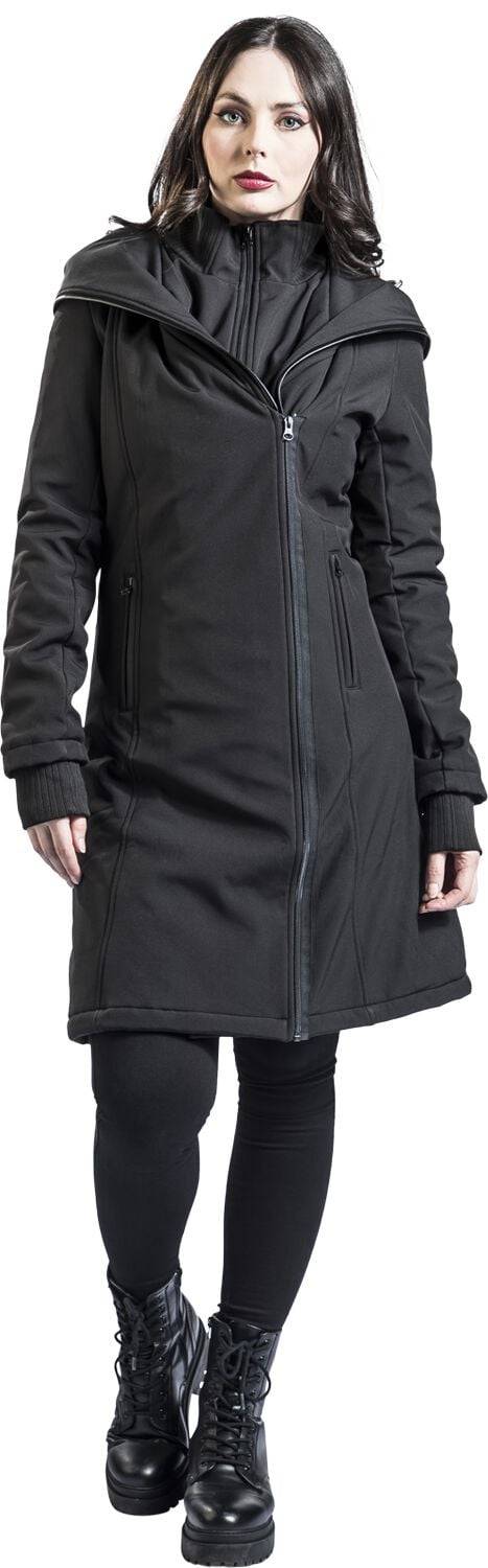 EMP "Gianna Coat" Mantel schwarz von Innocent Meist gekauft