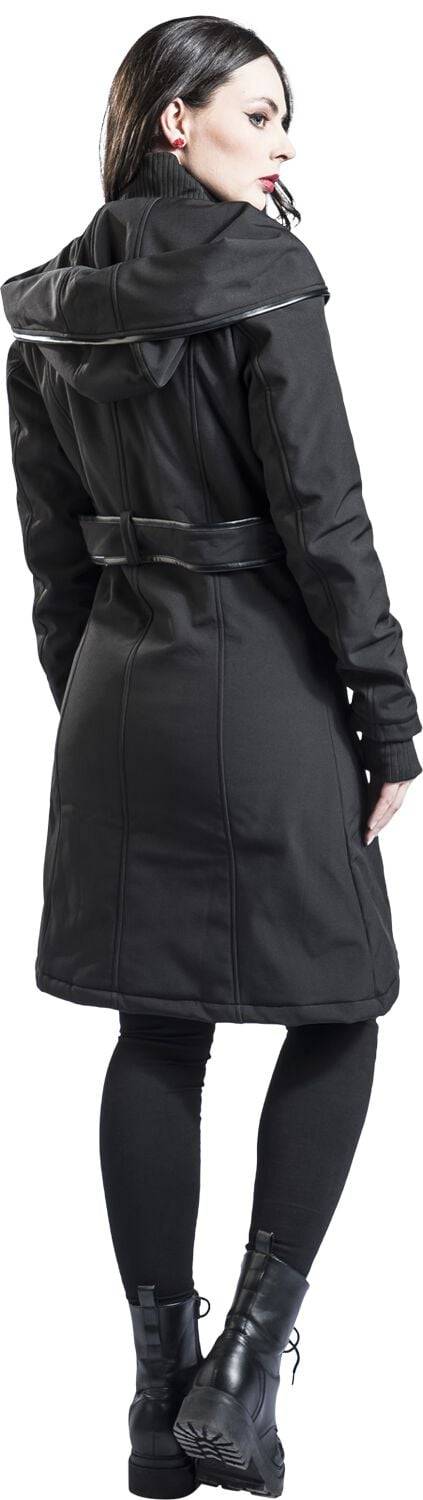 EMP "Gianna Coat" Mantel schwarz von Innocent Meist gekauft